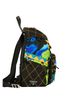 Printed Double Buckle Backpack, side view